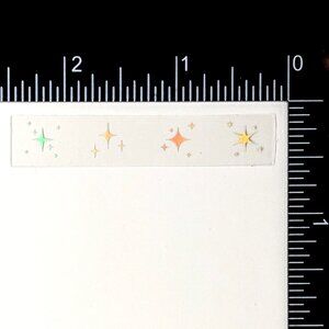 🌀10/$10🌀 Silver Celestial Holographic Translucent Waterproof Vinyl Sticker